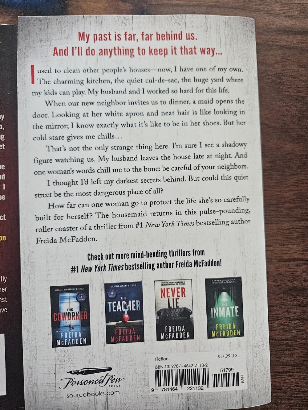 The Housemaid - Freida McFadden Thriller Book Set - Read Once - Picture 4 of 4